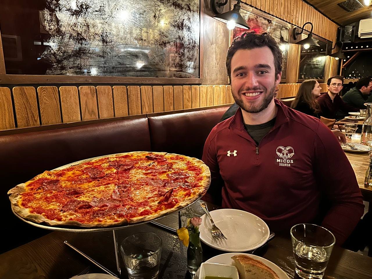 Charlie Smoller at a St. Louis restaurant